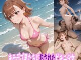 キモデブ男たちに犯●れたビキニ少女